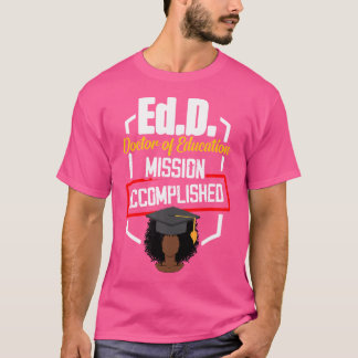 Edd Doctor in de Onderwijs T-shirt
