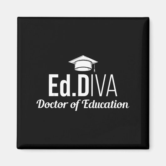 Edd doctor in de pedagogiek edd diva doctorsgraad magneet (Voorkant)