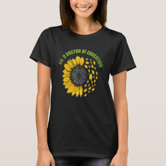EdD Doctor in het onderwijs 2019 Unicorn Doctorate T-shirt