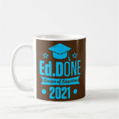 EdD Doctor of Education 2021 Doctorate Afstuderen Koffiemok (Links)