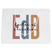 EdD Doctor of Education Afstuderen Groot Cadeauzakje (Voorkant)