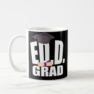 EdD Doctorate Education Afstuderen Gift Coffee Mok