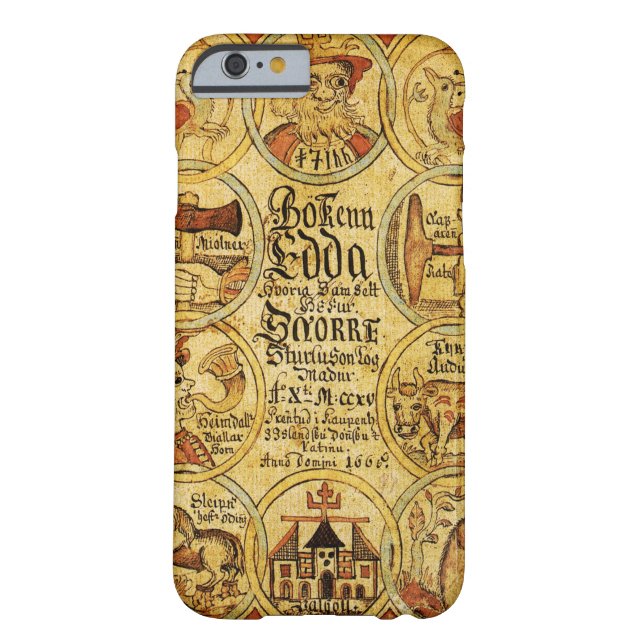 Edda Norse Mythology Case-Mate iPhone Case (Achterkant)