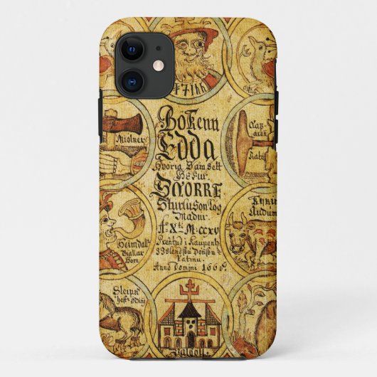 Edda Norse Mythology Case-Mate iPhone Case (Achterkant)