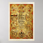 Edda Norse Scandinvian Mythology Poster (Voorkant)