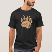 EDDIE ANDERSON ART : PAW T-SHIRT (Voorkant)