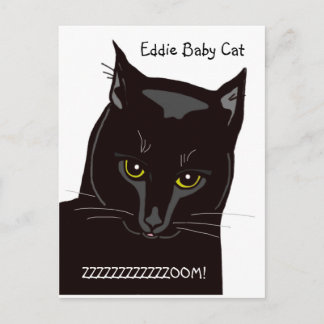Eddie Baby Cat Briefkaart