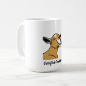 (Eddie) Certified Goat Lover Mok (Voorkant links)