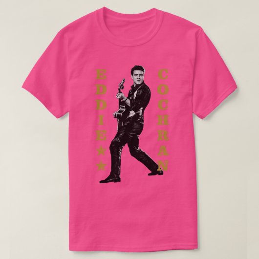 Eddie Cochran T-shirt (Design voorkant)