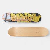 Eddie Graffiti aangepast skateboard (Horizontaal)