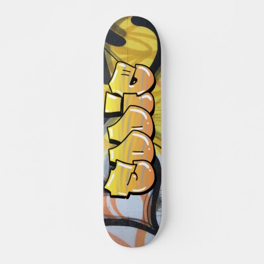 Eddie Graffiti aangepast skateboard (Voorkant)