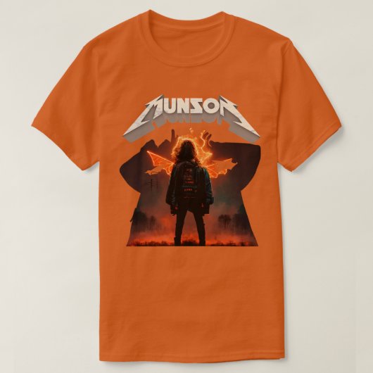 Eddie Munson T-shirt (Design voorkant)