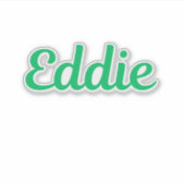 Eddie Sticker (Voorkant)