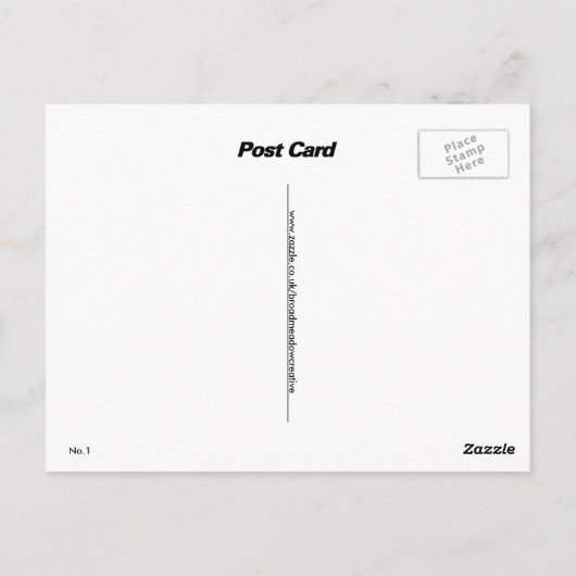 Eddie Stobart briefkaart (Achterkant)