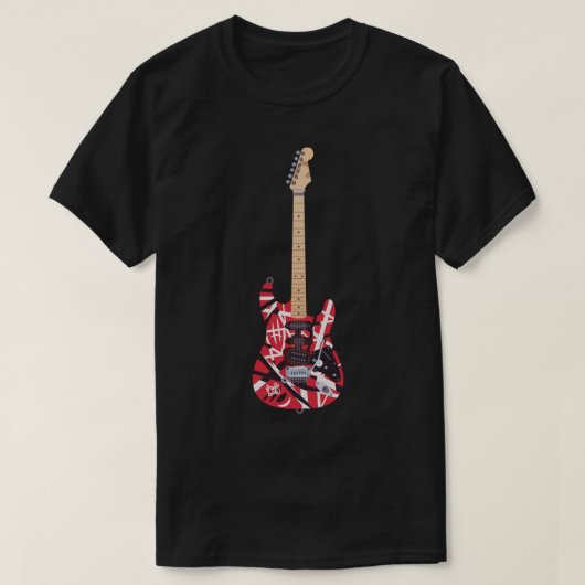 Eddie Van Halen Frankenstrat Magnet1 T-shirt (Design voorkant)