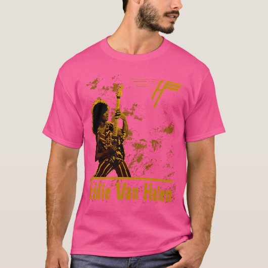 Eddie Van Halen T-shirt (Voorkant)
