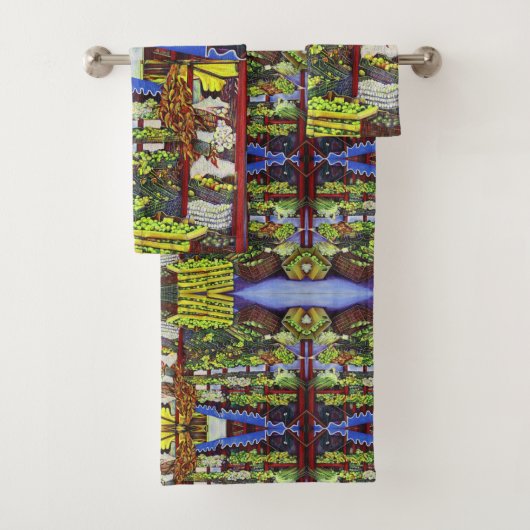 Eddie's Market Bad Handdoek (Insitu)