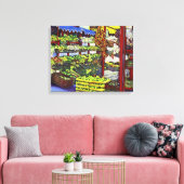 Eddie's Market Canvas Afdruk (Insitu (Woonkamer))