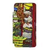 Eddie's Market, Hongarije Incipio iPhone Portemonnee Hoesje (Voorkant Agenda)