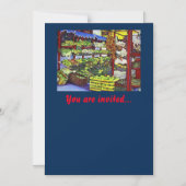 Eddie's Market, Hongarije Magnetische Uitnodiging (Voorkant)