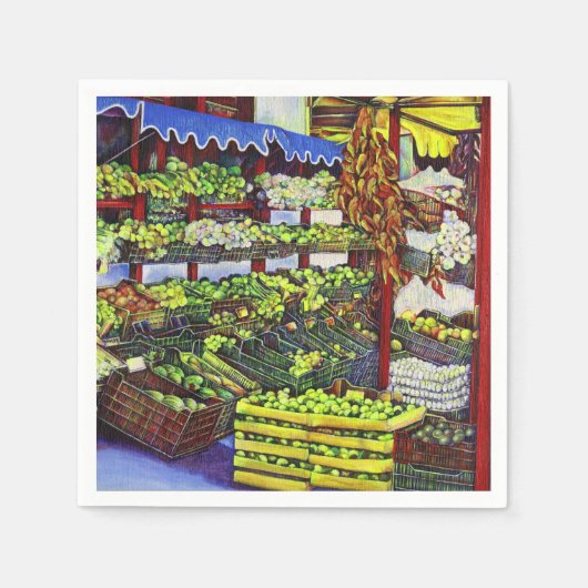 Eddie's Market, Hongarije Servetten (Voorkant)