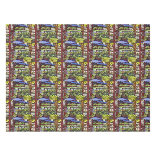 Eddie's Market, Hongarije Tafelkleed (Voorkant (Horizontaal))