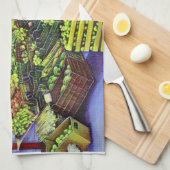 Eddie's Market, Hongarije Theedoek (Quarter Fold)