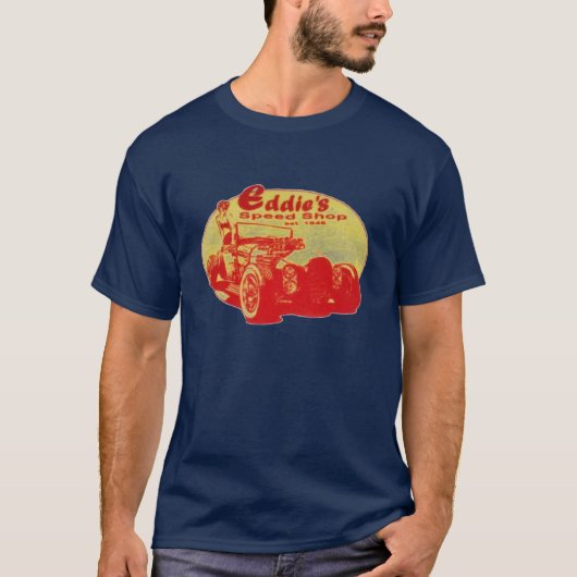 Eddie's Speed Shop T-shirt (Voorkant)