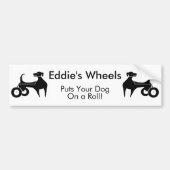 Eddie's Wheels Bumpersticker (Voorkant)