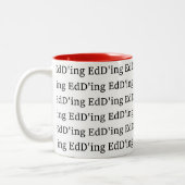 EdD'ing Tweekleurige Koffiemok (Links)