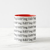 EdD'ing Tweekleurige Koffiemok (Center)