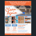 EDDM-Sjabloon drukwasbrochure Flyer<br><div class="desc">Pas dit ontwerp van professionele sjabloon voor het wassen van de oogdruk aan en pas dit aan op de behoeften van uw bedrijf/bedrijf. Deze sjabloon voor het wassen van de druk geeft afbeeldingen weer van voor en na het wassen van de druk. Voeg uw logo toe voor een efficiënter merkgebruik....</div>