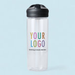 Eddy®  Aangepaste Plastic Waterfles met Logo 20 oz<br><div class="desc">Personaliseer deze CamelBak® Eddy® plastic waterfles eenvoudig met je eigen logo, tagline, naam van de ontvanger of andere aangepaste tekst. Het heeft een handvat en het is lekvrij, vaatwasmachinebestendig en gemaakt met 50% gerecycled plastic BPA, BPS & BPF Gratis. Het aanmoedigen van het gebruik van herbruikbare waterflessen in uw kantoor...</div>