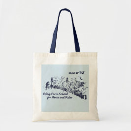 Eddy Boerderij School for Horse and Rider Tote Bag