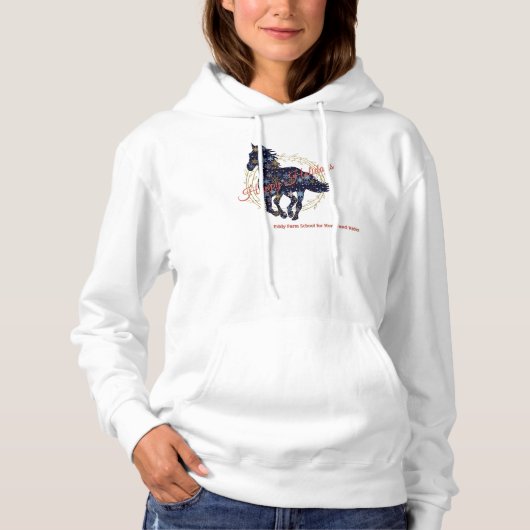 Eddy Boerderij Women's Basic Hoodie (Voorkant)