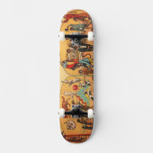 Eddy Brothers Circus Poster Persoonlijk Skateboard (Voorkant)