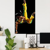 eddy gordo tekken poster (Thuiskantoor)