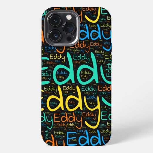 Eddy iPhone Hoesje (Achterkant)