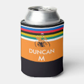 eddy merckx jersey kleuren op maat van het cyclisc blikjeskoeler (Blikje Voorkant)