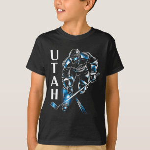 Eddy's Canyon Hockey Uni-volwassene Utah Hockey T-shirt