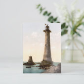 Eddystone Lighthouse, Engeland (ca. 1900) Briefkaart (Staand voorkant)