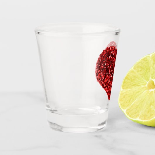 Edel hart shot glas (Links)