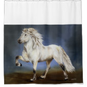 Edel Icelandic Horse Douchegordijn (Voorkant)