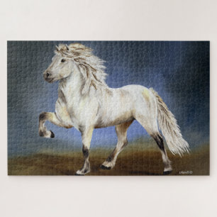 Edel Icelandic Paard met Gangwerk Legpuzzel