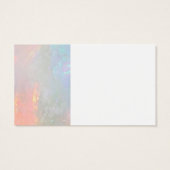 Edel opaal visitekaartjes (Achterkant)