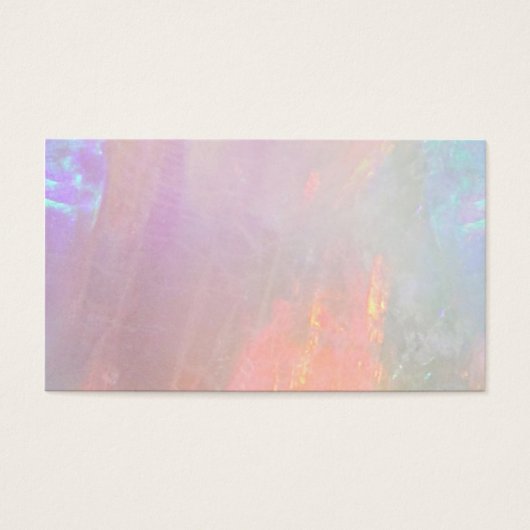 Edel opaal visitekaartjes (Voorkant)