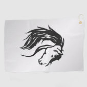 Edel Paardenhoofd Golfhanddoek (Horizontaal)