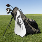 Edel Paardenhoofd Golfhanddoek (Groen)