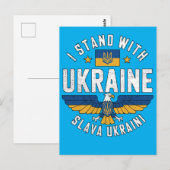 Edelaar symbool voor Oekraïne vrijheid Briefkaart (Voorkant / Achterkant)