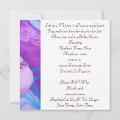 Edelachtbare baby Shower Invitations Roze schoenen Kaart (Achterkant)
